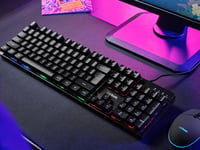 Trust Gaming GXT 835 Azor Gamer Billentyűzet RGB Világítással, Német QWERTZ, Teljes Méret - black, Full Size 7