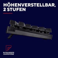 Trust Gaming GXT 835 Azor Gamer Billentyűzet RGB Világítással, Német QWERTZ, Teljes Méret - black, Full Size 6