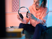 Herná náhlavná súprava Trust GXT 415PS Zirox pre PlayStation 5, biela – 50 mm meniče, 1,2 m kábel, sklápací mikrofón, 3,5 mm jack, cez uši (over-ear) PS5 10