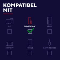 Herná náhlavná súprava Trust GXT 415PS Zirox pre PlayStation 5, biela – 50 mm meniče, 1,2 m kábel, sklápací mikrofón, 3,5 mm jack, cez uši (over-ear) PS5 6
