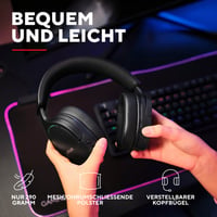 Căști gaming Trust GXT 491 Fayzo, wireless Bluetooth + RF 2.4 GHz, sunet 7.1, RGB, autonomie 22 ore, PC PS5 PS4 Switch, negru 7