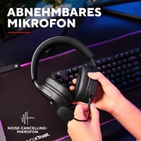 Căști gaming Trust GXT 491 Fayzo, wireless Bluetooth + RF 2.4 GHz, sunet 7.1, RGB, autonomie 22 ore, PC PS5 PS4 Switch, negru 10