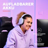 Herné slúchadlá Trust GXT 491P Fayzo, bezdrôtové Bluetooth a 2,4 GHz RF, priestorový zvuk 7.1, RGB, cez uši (over-ear), kompatibilné s PC, PS5, PS4, Switch, fialové 9