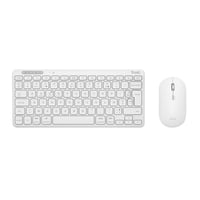 Set tastatură și mouse wireless Trust Lyra – Layout francez (AZERTY), alb 1