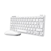 Set tastatură și mouse wireless Trust Lyra – Layout francez (AZERTY), alb 8