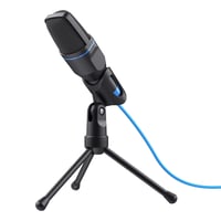 Kondenzátorový mikrofón Trust Mico PC, statív, USB, 3,5 mm, na podcasty, streamovanie a nahrávanie 2