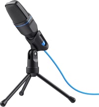 Trust Mico PC Mikrofon Kondenzátor Tripod USB 3.5mm Podcast Streaming Felvétel 1