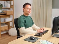 Trust Ody II vezeték nélküli billentyűzet, csendes, QWERTZ, 2.4GHz - fekete 9