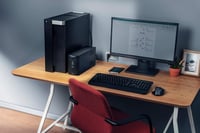 Trust Oxxtron 1000 VA szünetmentes tápegység (UPS), 2 aljzat - fekete 5