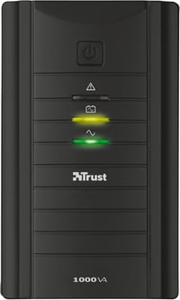 Trust Oxxtron 1000 VA szünetmentes tápegység (UPS), 2 aljzat - fekete 6