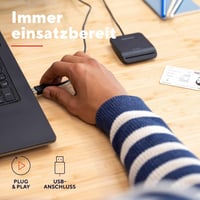 Trust Primo DNI Intelligens Kártyaolvasó USB, ID Kártya Olvasó, Plug & Play - standard 4