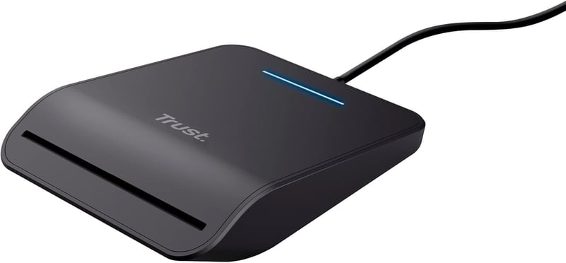 Trust Primo DNI Intelligens Kártyaolvasó USB, ID Kártya Olvasó, Plug & Play - standard