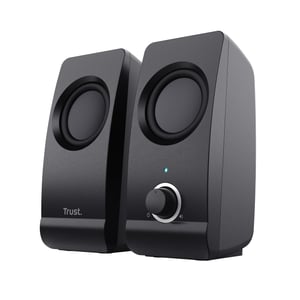 Trust Remo 2.0 PC hangszóró 16W USB tápellátás 3,5 mm jack fekete 2.0 sztereó hangszóró szett számítógéphez használt