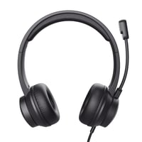 Trust Roha II USB slúchadlá s mikrofónom, čierne – on-ear, ľahký dizajn, 1,8 m kábel, kompatibilné s PC, Mac, Skype, Teams, Zoom 8