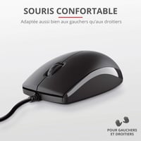 Set tastatură și mouse cu fir Trust Taro USB - Layout francez AZERTY, Negru 4