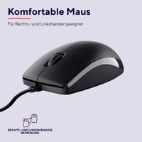 Set tastatură și mouse cu fir Trust Taro, layout german QWERTZ 5