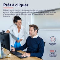 Bezdrôtová súprava klávesnice a myši Trust Trezo, francúzske rozloženie AZERTY — chýba Bluetooth adaptér (stav: pozri 2. obrázok) 8