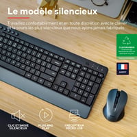 Bezdrôtová súprava klávesnice a myši Trust Trezo, francúzske rozloženie AZERTY — chýba Bluetooth adaptér (stav: pozri 2. obrázok) 5