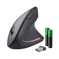 Trust Verto bezdrôtová vertikálna ergonomická myš – červená 1