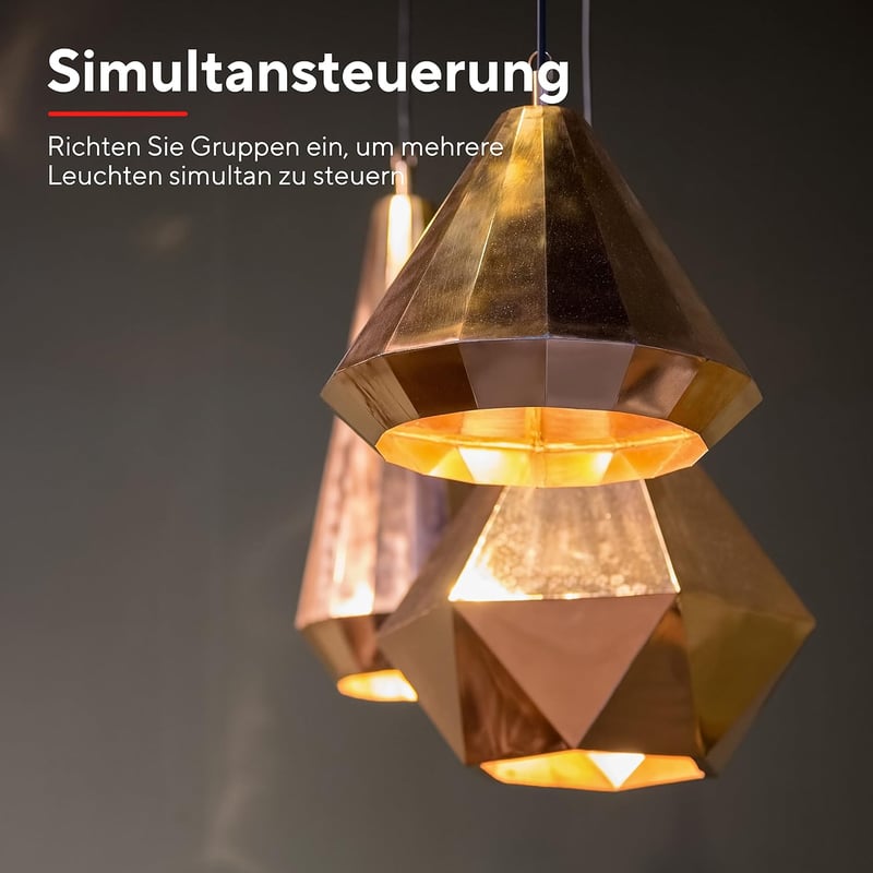 Trust WiFi E14 okos izzó, dimmelhető LED, Alexa és Google Home kompatibilis, RGB, 2 db