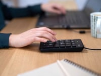 Numerická klávesnica Trust Xalas USB – čierna 4