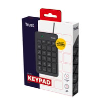 Numerická klávesnica Trust Xalas USB – čierna 8