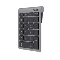 Bezdrôtová numerická klávesnica Trust Xalas, 22 kláves, 2,4 GHz USB – strieborná 1