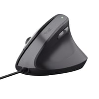 Trust Yuno ergonomikus vertikális egér, kábeles, jobbkezes - fekete 1