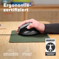 Trust Yuno ergonomikus vertikális egér, kábeles, jobbkezes - fekete 3