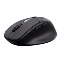 Trust Zevo ultra-rýchla nabíjateľná bezdrôtová myš Bluetooth + 2,4 GHz, tiché tlačidlá, pre viac zariadení, čierna, kompatibilná s PC a Mac 1