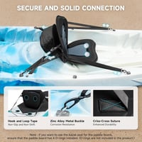 Trymaker Univerzális SUP Ülés Állódeszkához, Állítható Kajak Ülés Paddleboard-hoz 4
