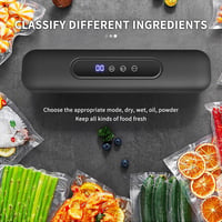 Trywise automatikus vákuumfóliázó gép LCD kijelzővel, 30 vákuumzacskóval 5