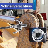 Trywise Zsírzópisztoly Készlet 10 Részes, 8000 PSI Nyomású Kenőanyag Adagoló, Pisztolymarkolattal és Gyorscsatlakozóval, 400g Patronokhoz 4
