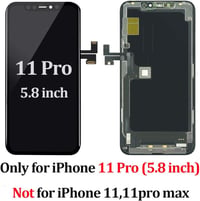 TSIOFO iPhone 11 Pro LCD kijelző csere 5.8" 3D Touch érintőképernyő teljes szett szerszámokkal 3