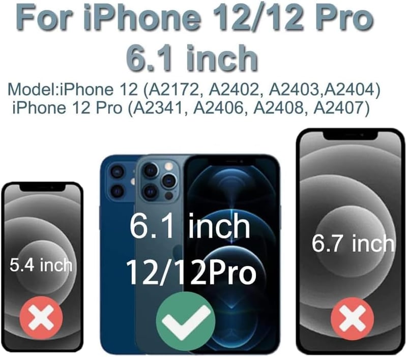 TSIOFO iPhone 12/12 Pro OLED kijelző csere 6.1" érintőképernyő teljes szerelési készlettel