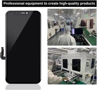 TSIOFO iPhone 12/12 Pro OLED kijelző csere 6.1" érintőképernyő teljes szerelési készlettel 3