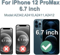 TSIOFO iPhone 12 Pro Max kijelző LCD érintőképernyő szenzor csere szett 2
