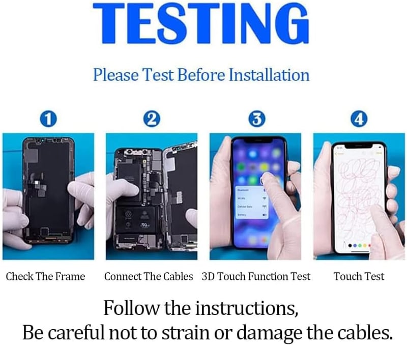 TSIOFO iPhone 12 Pro Max kijelző LCD érintőképernyő szenzor csere szett