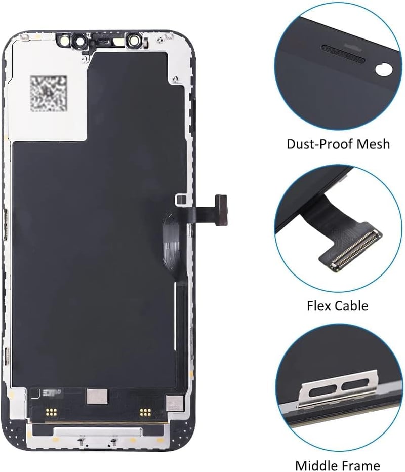 TSIOFO iPhone 12 Pro Max kijelző LCD érintőképernyő szenzor csere szett