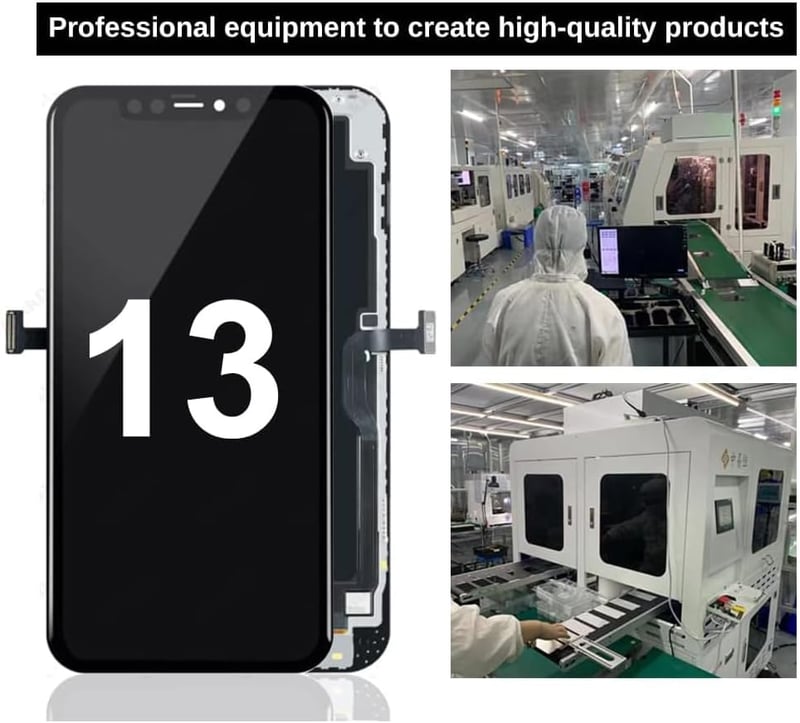 TSIOFO iPhone 13 LCD kijelző 6.1" érintőképernyő szenzor csere szett