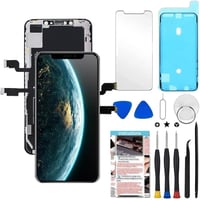 TSIOFO iPhone XS Max kijelző LCD csere 6.5" érintőképernyő digitalizáló szerelési készlet 1