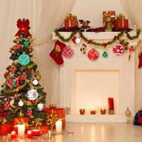 TSLBW 42 darabos karácsonyi gömb szett fenyőfára, csillogó dekorációs baubles 4
