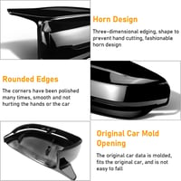 TTCR-II 2 db bal és jobb oldali külső tükör csere BMW modellekhez G20 G42 G22 G23 G26 I4 G30 G31 G38 G11 G12 G14 G15 G16 4