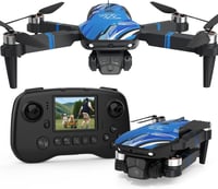 Dronă TTROARDS 4K cu ecran LCD de 2,8 inchi, motor fără perii, flux optic, evitare a obstacolelor la 270 de grade, sub 249 g pentru începători 1