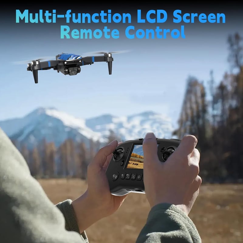 TTROARDS TT19LCD 4K kamera drón FPV LCD kijelzővel felnőtteknek
