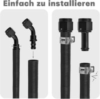 TUAKIMCE üzemanyag-tömlő 10 mm belső átmérő - fekete - 3 m 7