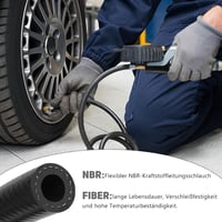 TUAKIMCE üzemanyag-tömlő 10 mm belső átmérő - fekete - 3 m 4