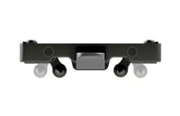 Adaptor portbagaj Tubus Racktime Snap-it, distanță între găuri 195 x 100 mm, negru 2