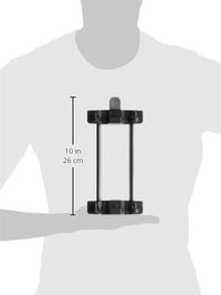 Adaptor portbagaj Tubus Racktime Snap-it, distanță între găuri 195 x 100 mm, negru 5