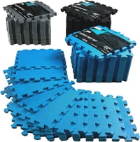Tuco Sport 21 darabos puzzle fitness szőnyeg csúszásmentes edzőpad ütéselnyelő védelemmel 1